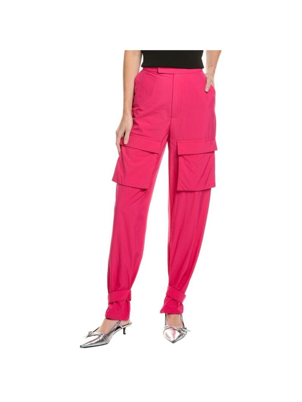 LAPOINTE Cerise Pink Cargo Pants Size 0